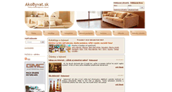 Desktop Screenshot of bytovy-textil.akobyvat.sk